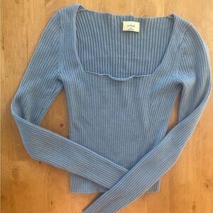 Wilfred Leighton Sweater in cornflower blue, size 2xs